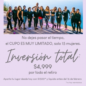  - retiro mujeres, barre